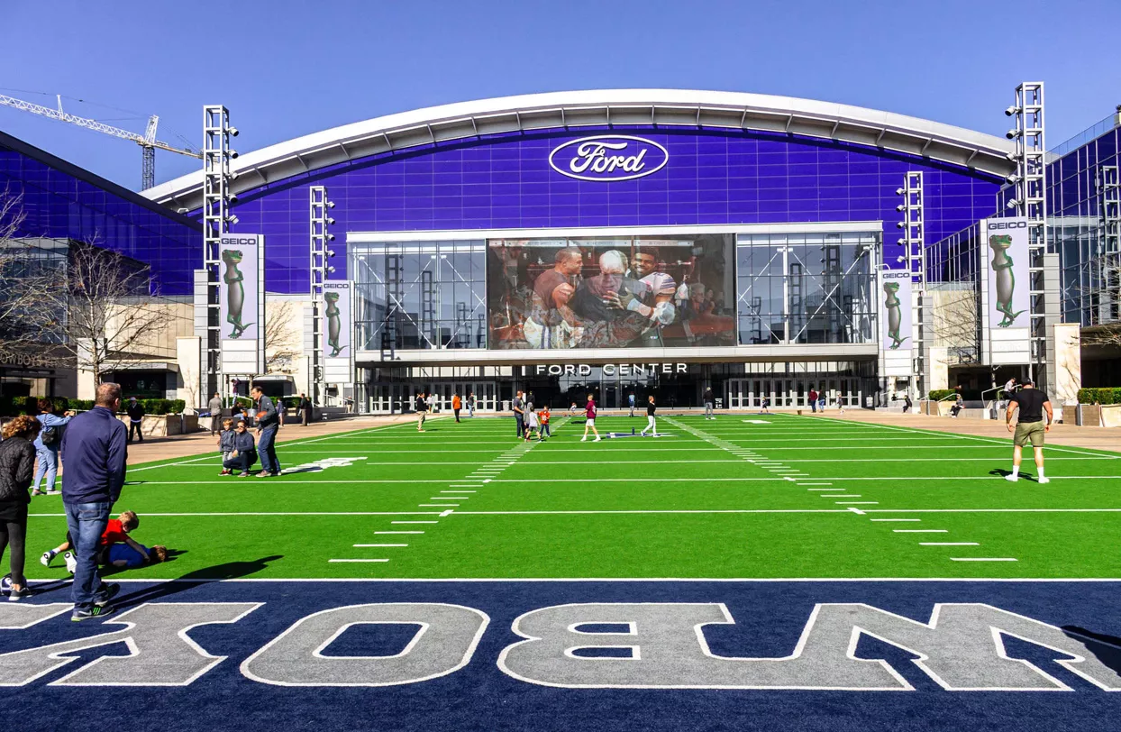 Ford Center at The Star, the Dallas Cowboys headquarters campus in Frisco